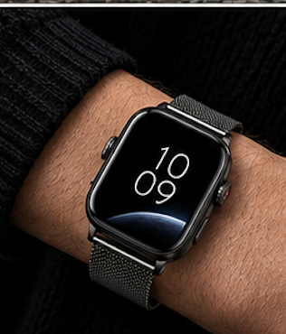 Novea watch slim1. selene silver