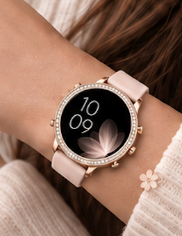 Novae watch serie1. celeste pink