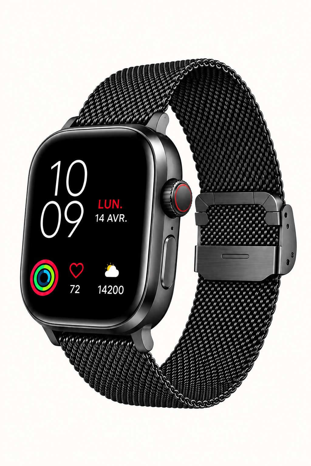 Novae watch serie1. selene Metal black