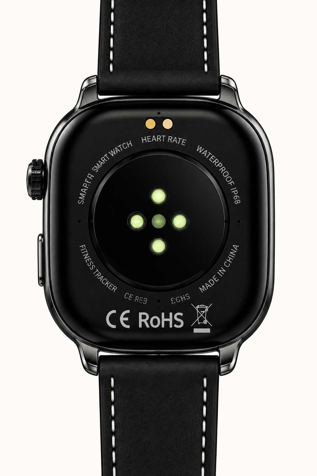Novae watch serie1. selene cuir noir